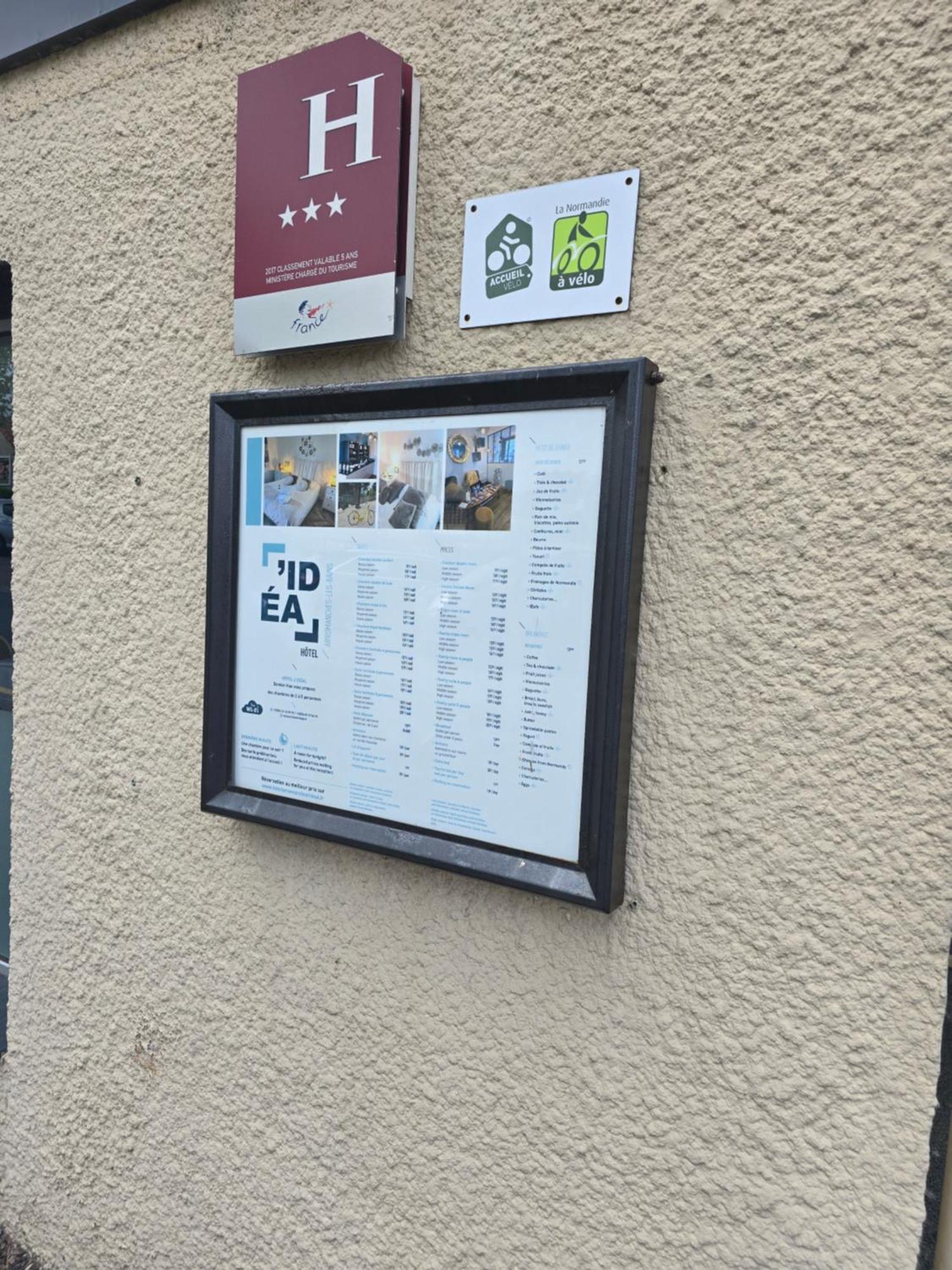 Hotel L'Ideal Le Mountbatten Arromanches-les-Bains Kültér fotó