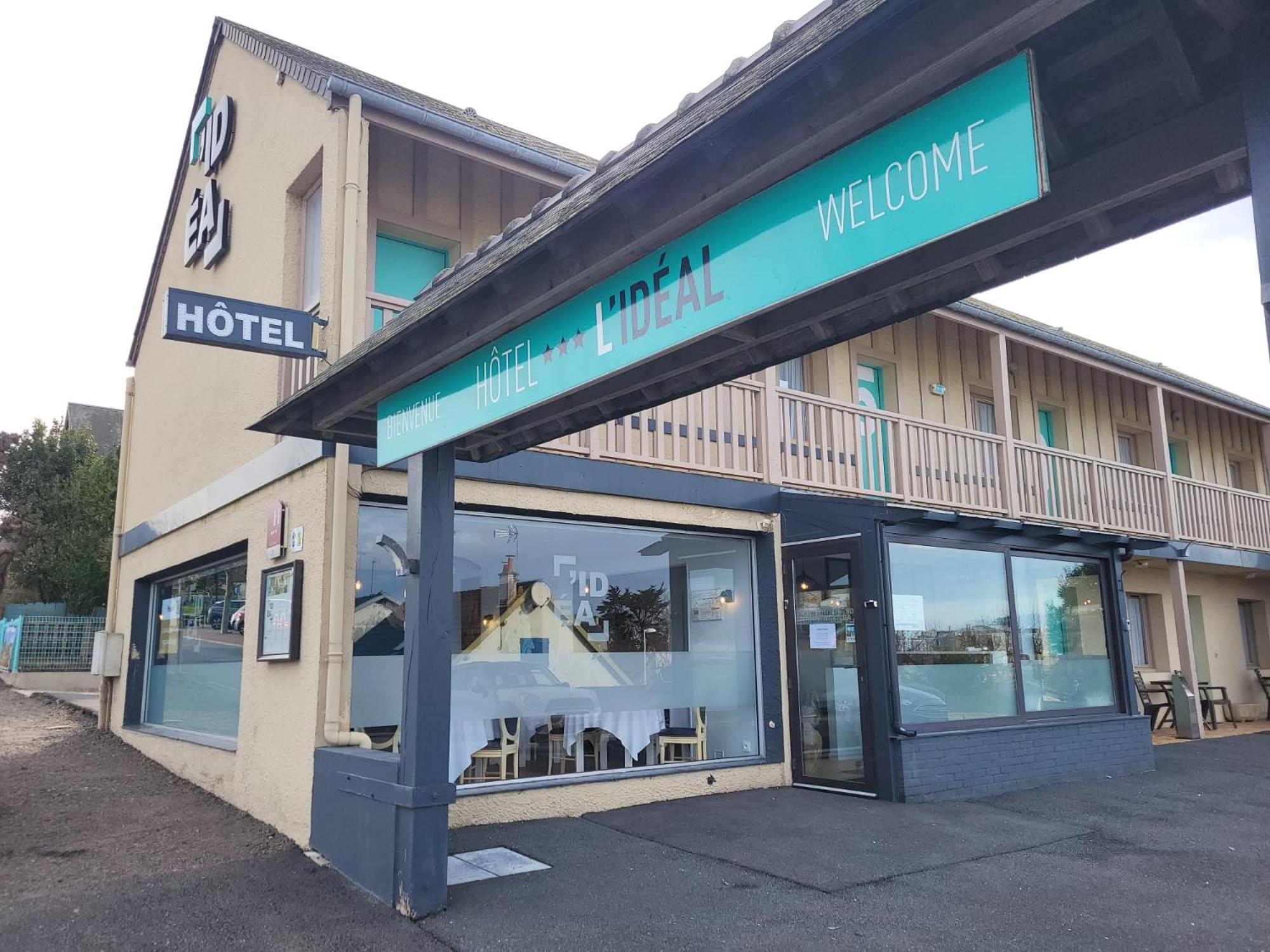 Hotel L'Ideal Le Mountbatten Arromanches-les-Bains Kültér fotó